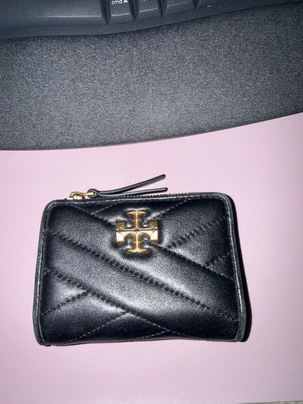Tory Burch Kira Chevron bifold wallet